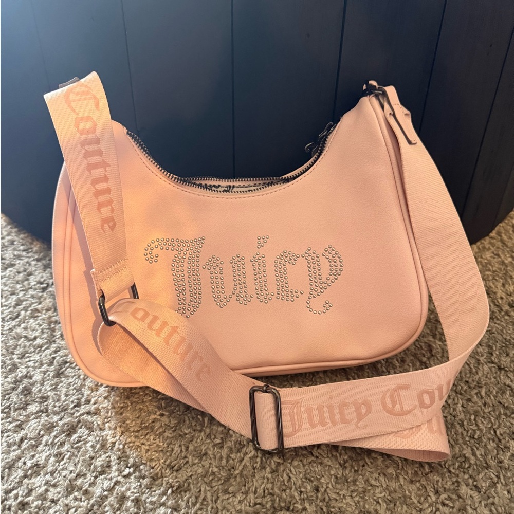 Juicy Couture Pink Crossbody Shoulder Bag
